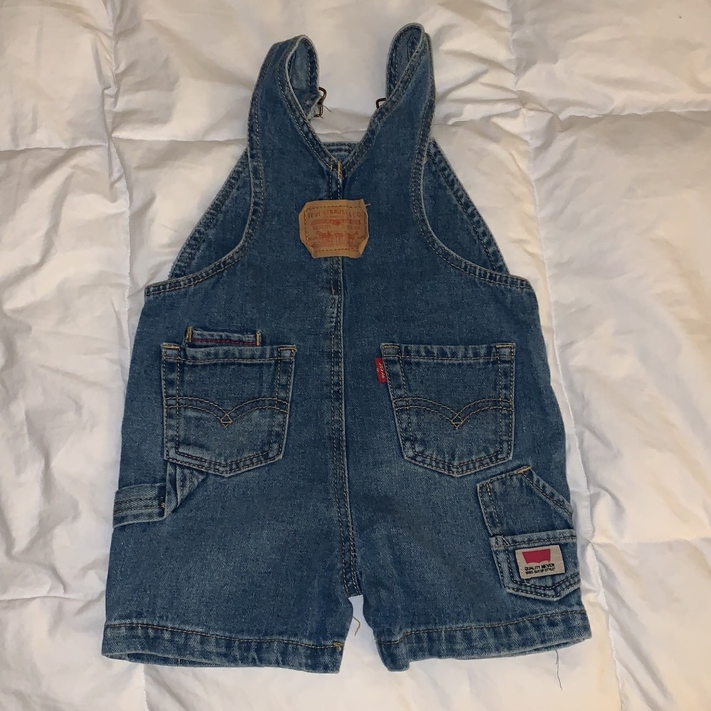 Levi’s baby onesie size 12 months - blue denim classic - Picture 5 of 8